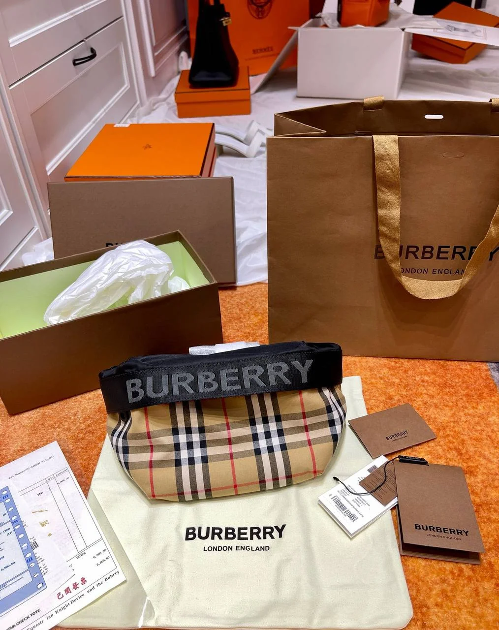 Чоловіча сумка  - Burberry